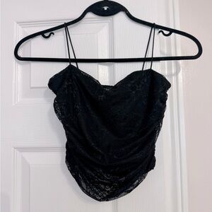 Dynamite floral lace top